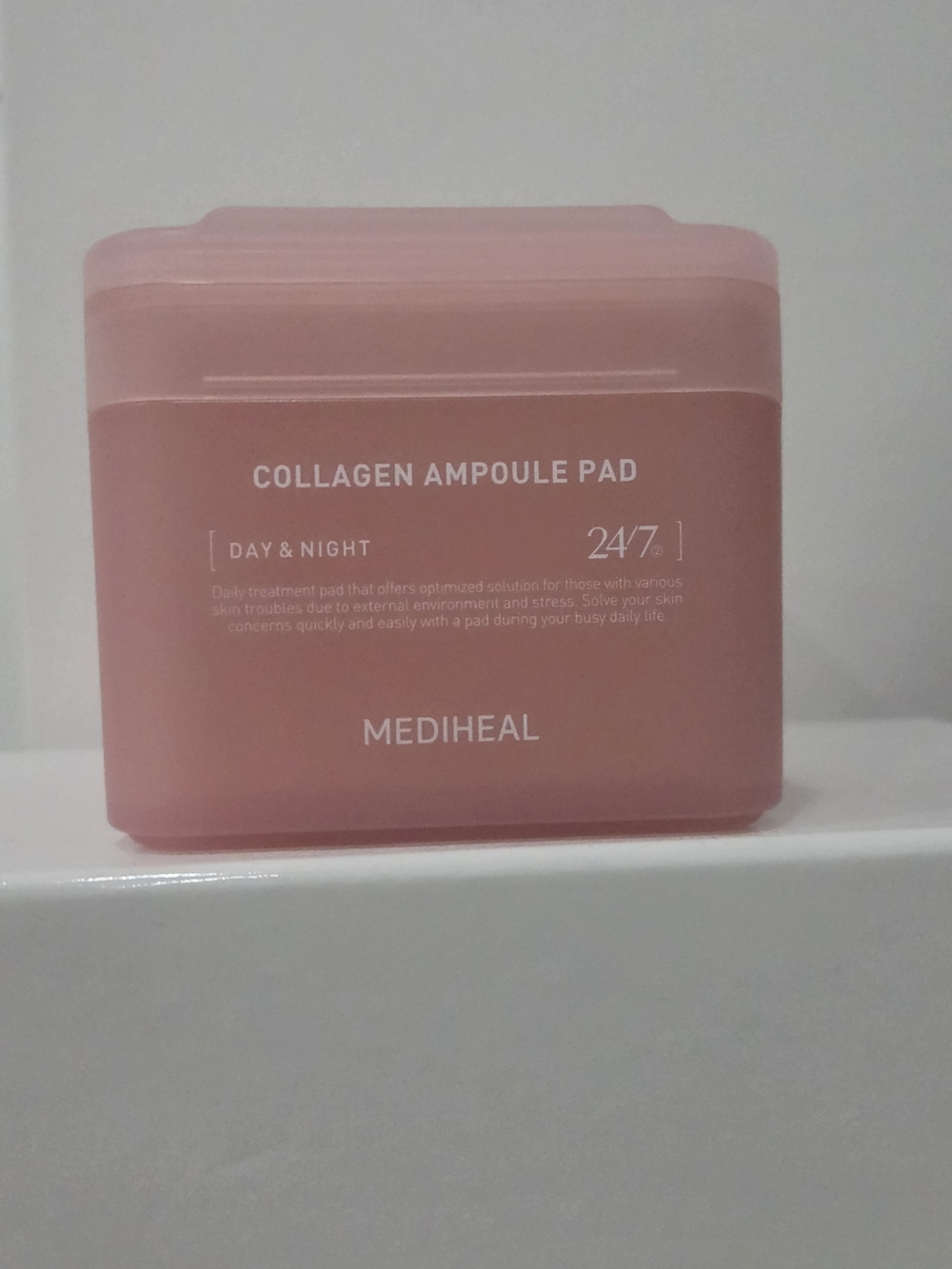 MEDIHEAL Collagen Ampoule Pad Pink